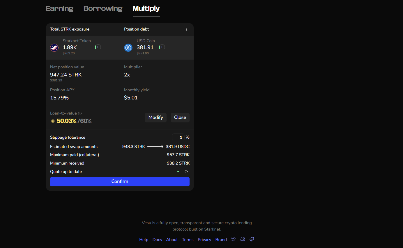 Confirm Close Multiply