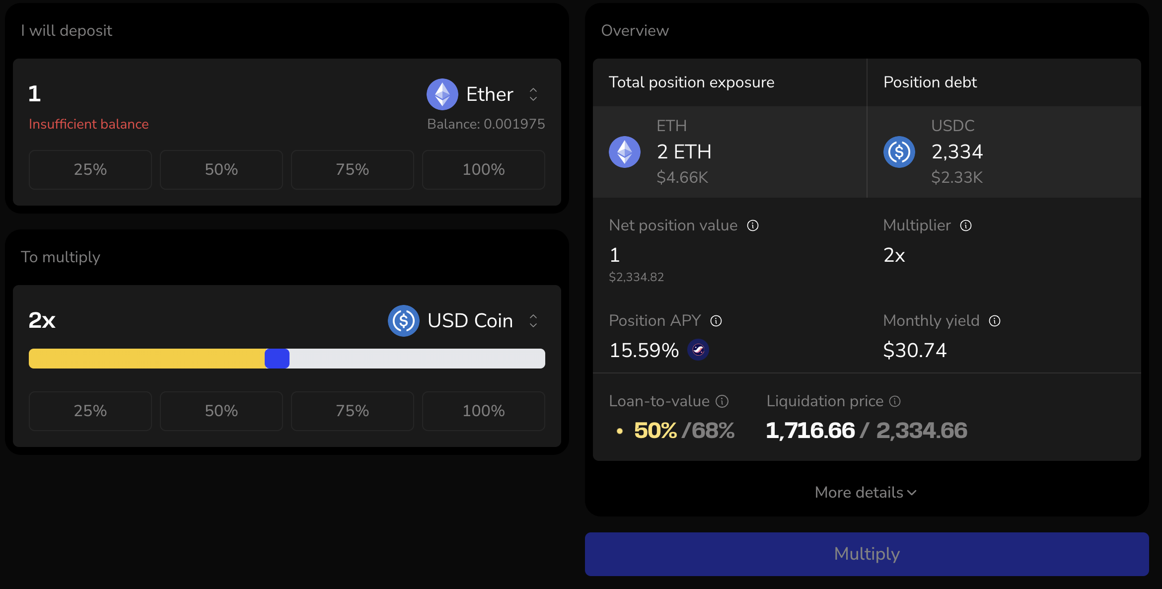 Multiply UI