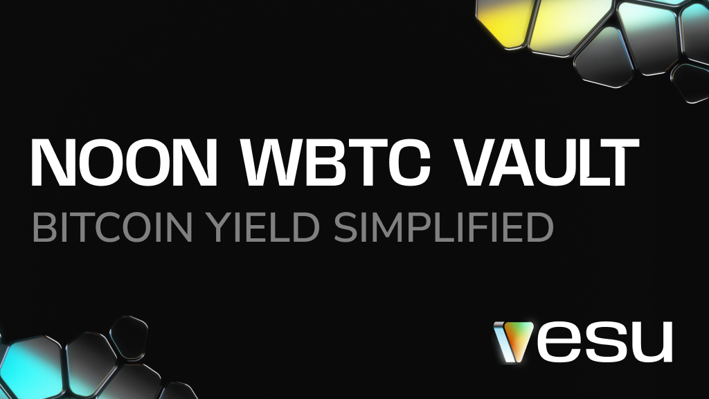 WBTC yield powered by Noon Vaults